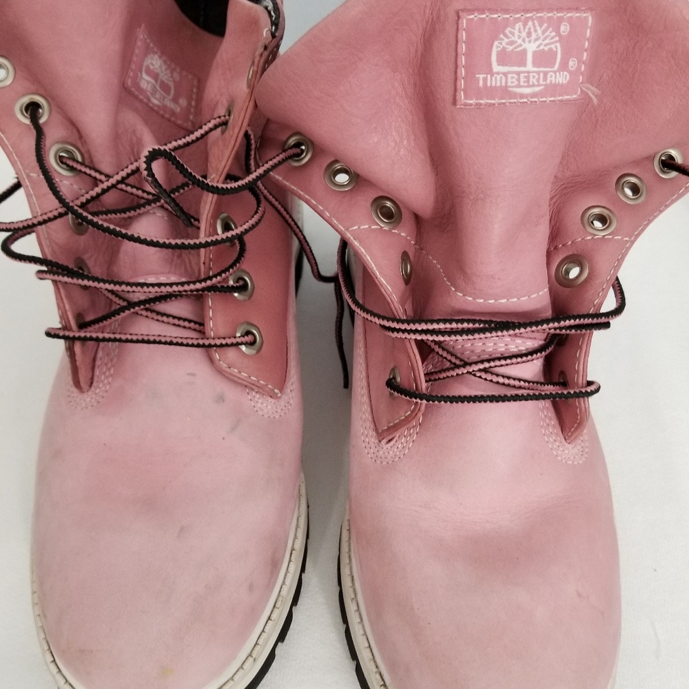 Timberland Pink Boots 11419-2 S5 - Picture 6 of 8